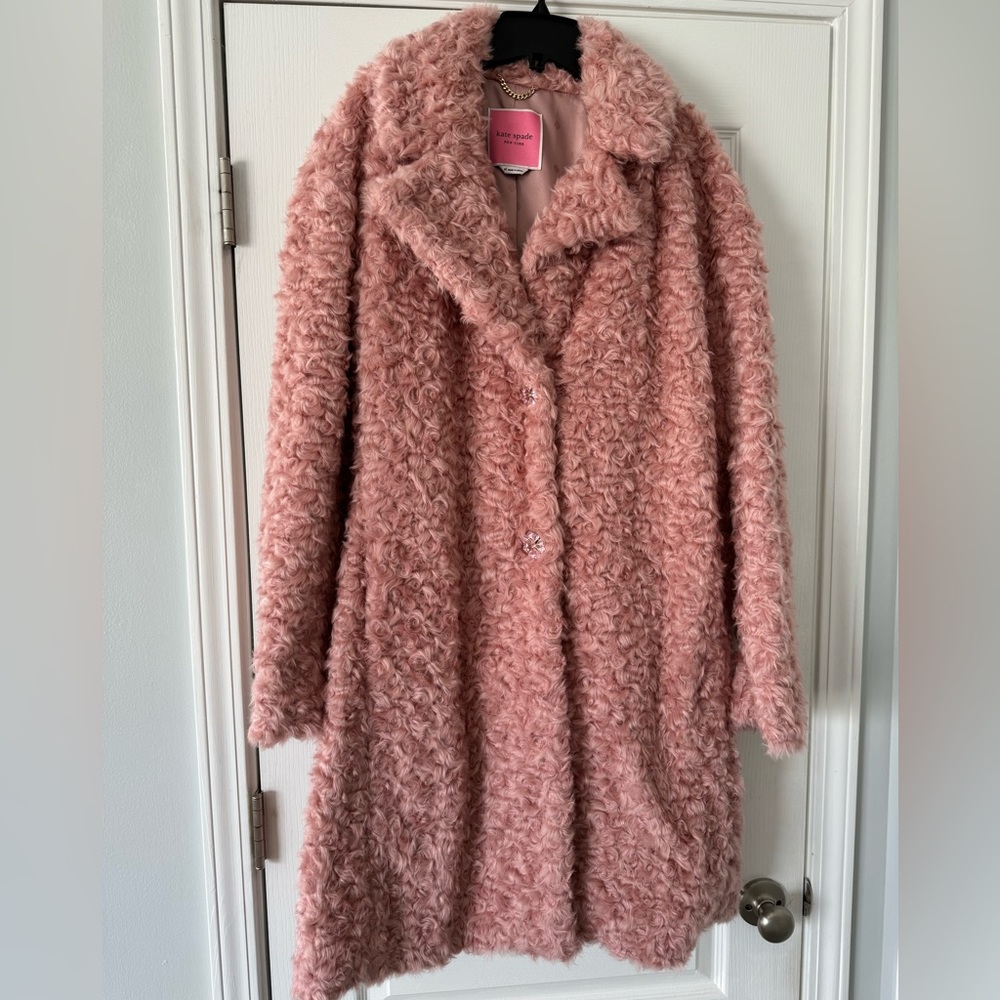 Kate Spade Coat, XL, Pink